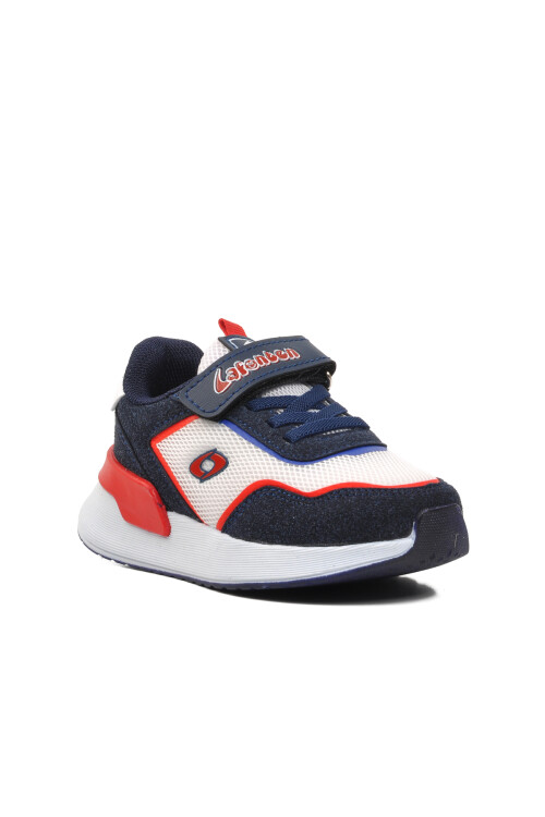 حذاء رياضي للأطفال أزرق داكن-أبيض-أحمر 730 P