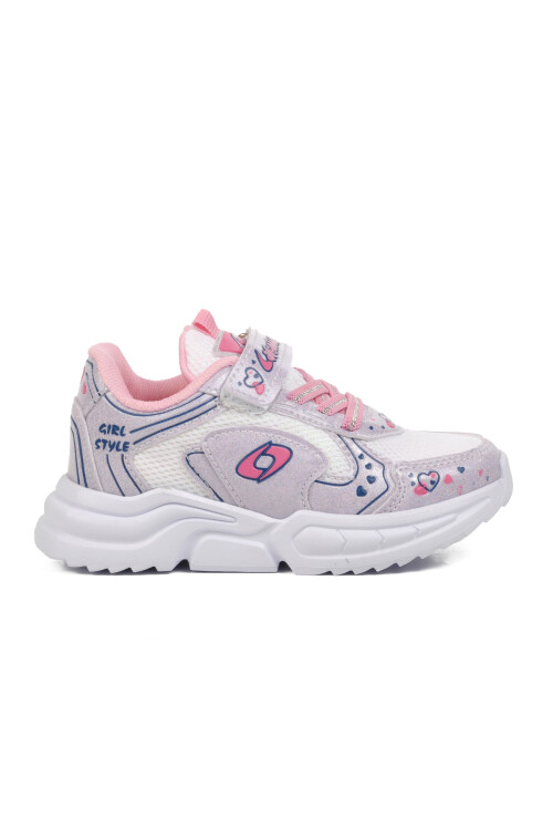 Ice-Pink Girls Sneakers 732 P