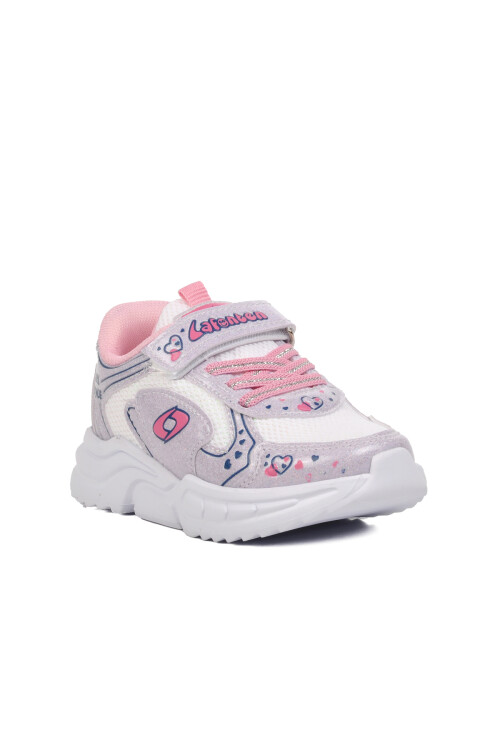 Ice-Pink Girls Sneakers 732 P
