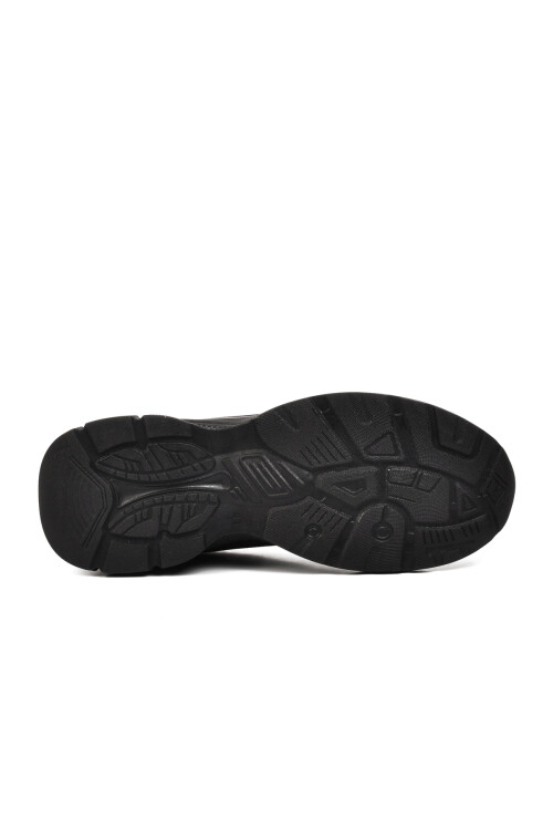 حذاء رياضي رجالي أسود دخاني 7450 م