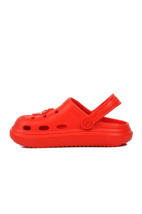 شبشب سابو للأطفال للجنسين باللون الأحمر 755 F