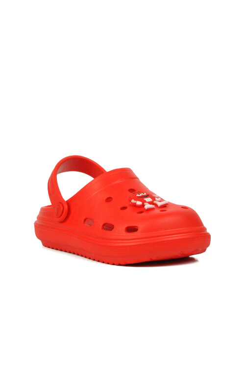 شبشب سابو للأطفال للجنسين باللون الأحمر 755 F