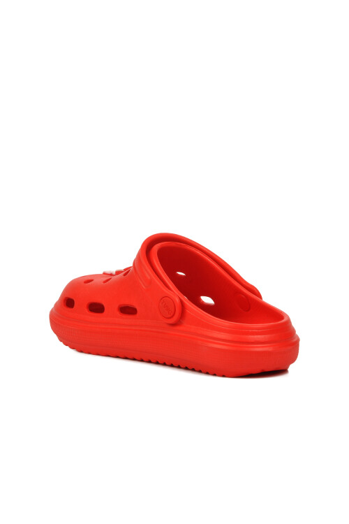 شبشب سابو للأطفال للجنسين باللون الأحمر 755 F