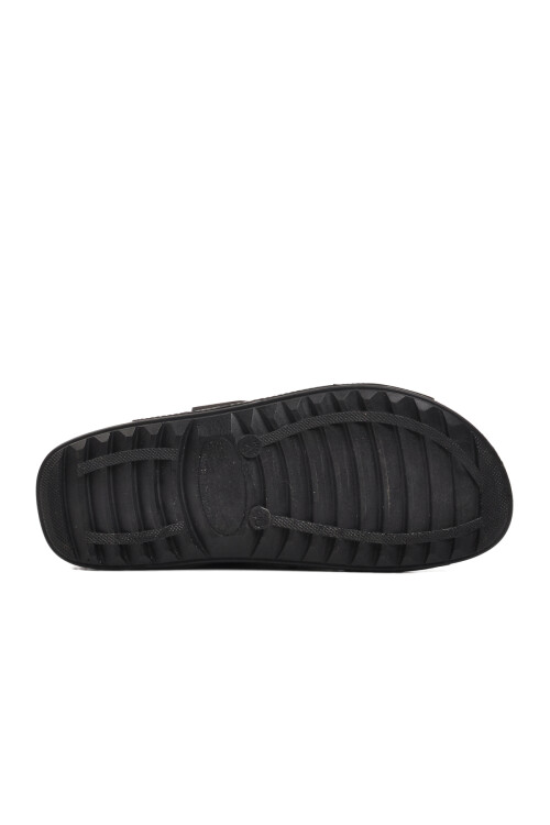 Siyah Anatomik Cırtlı Erkek Terlik 80-989 M