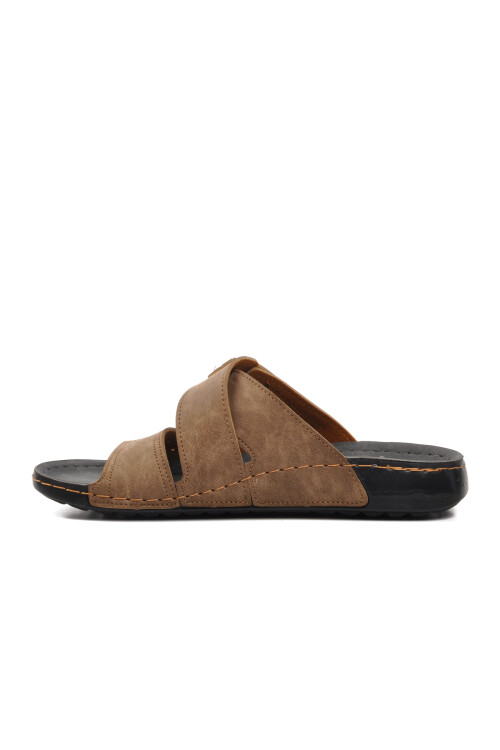 AyakmodVizon Anatomik Cırtlı Erkek Terlik 80-989 M