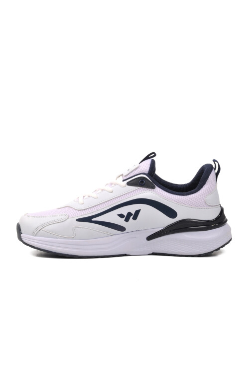 White-Navy Blue Mens Sneakers Bolton M