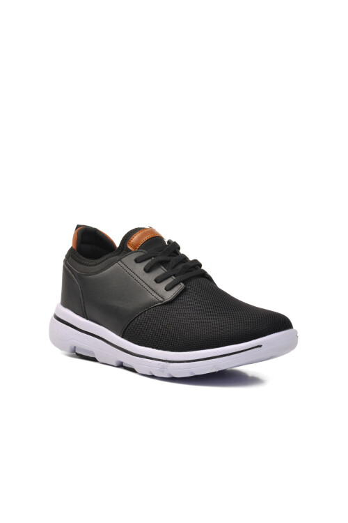 حذاء رياضي رجالي أسود-أبيض BST-356 M