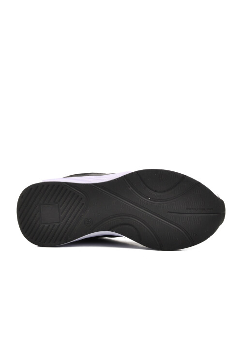 حذاء رياضي للجنسين باللونين الأبيض والأسود BST-427 G