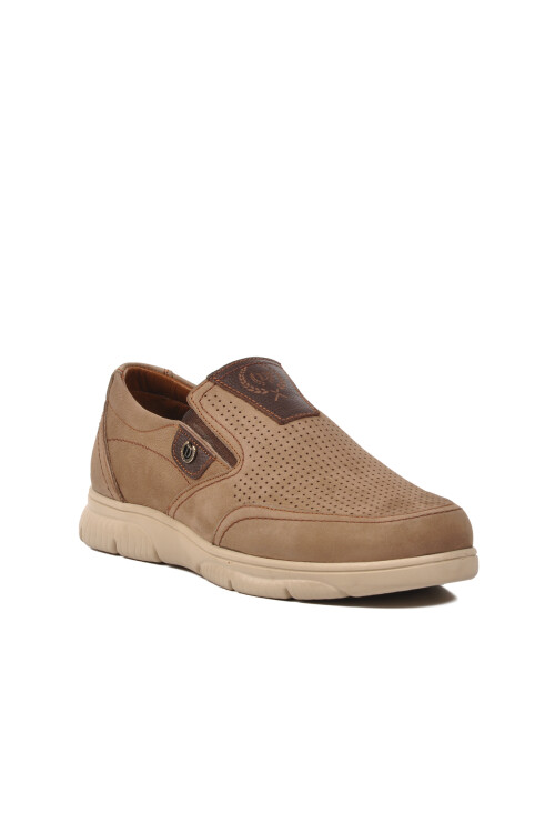 Kum Nubuk Hakiki Deri Erkek Casual Ayakkabı D2301 M