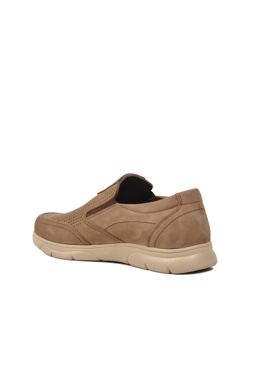 Kum Nubuk Hakiki Deri Erkek Casual Ayakkabı D2301 M