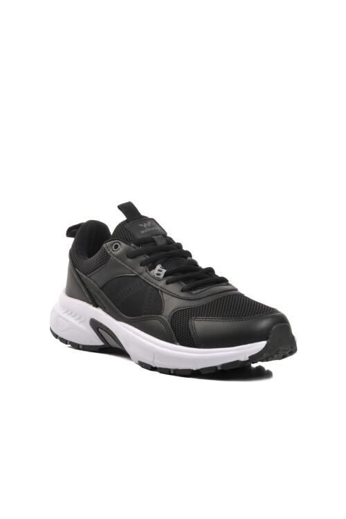 Siyah-Siyah  Erkek Spor Ayakkabı Marte M