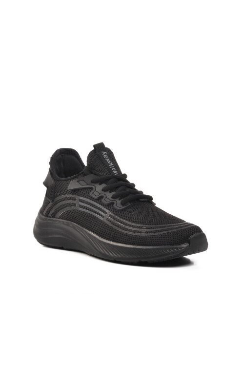 Black-Black Mens Sneakers Onega M