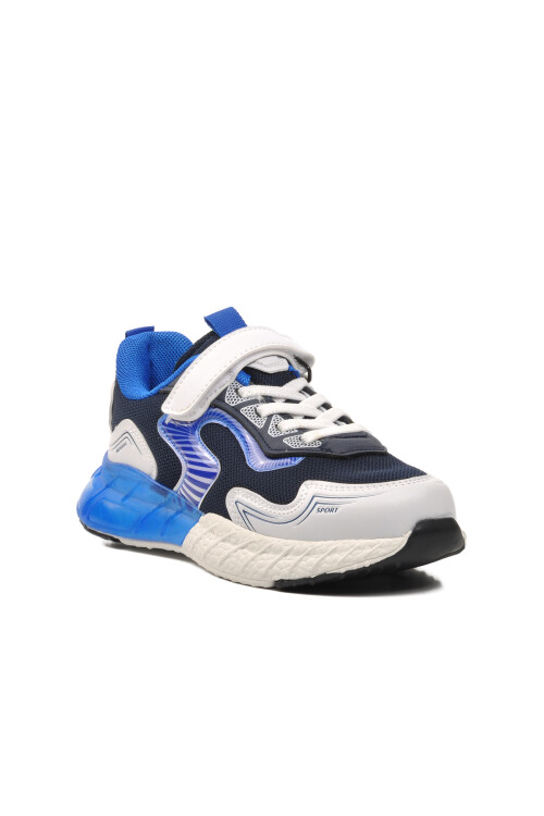 حذاء رياضي للأطفال باللون الأزرق الداكن من أوين إف