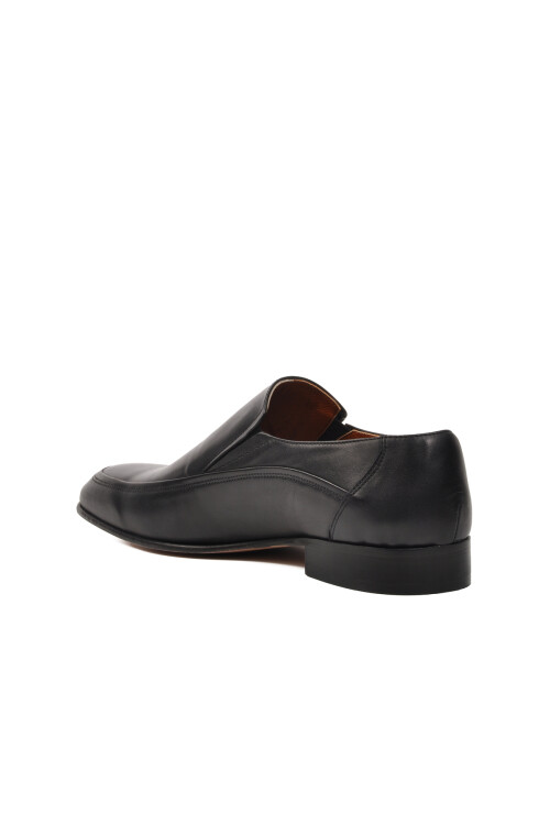 Black Genuine Leather Mens Classic Shoes Premium 00410 M