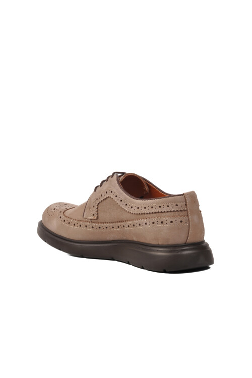 Mink Nubuck Genuine Leather Mens Casual Shoes Premium 33281 M