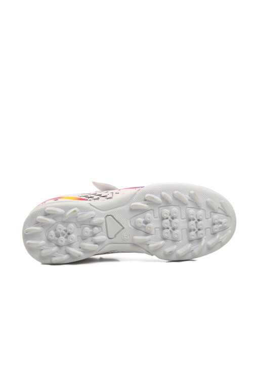 Beyaz Çocuk Halı Saha Ayakkabısı Hulk 129-F