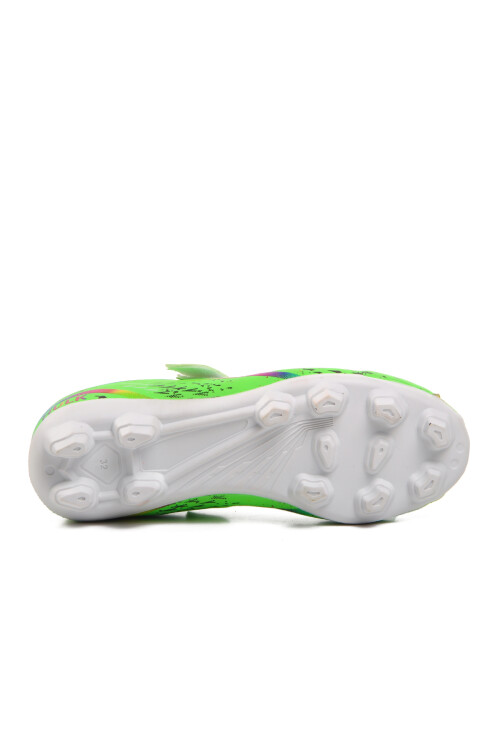 Green White Boys Cleats 129 F