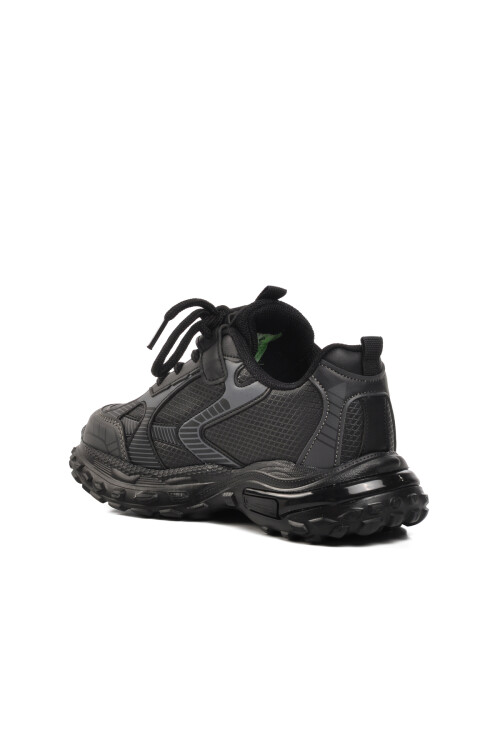 Black-Smoky Childrens Sports Shoes 1740 F