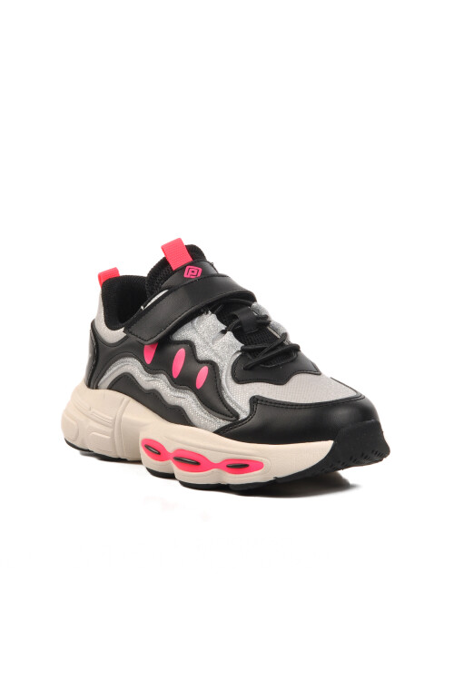 حذاء رياضي للأطفال رمادي-أسود 1751 F