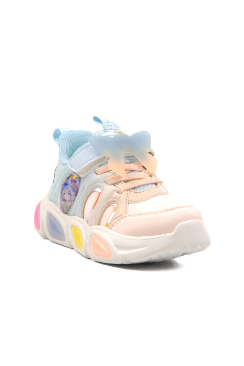 Powder-Baby Blue Girls Sneakers 1830 P