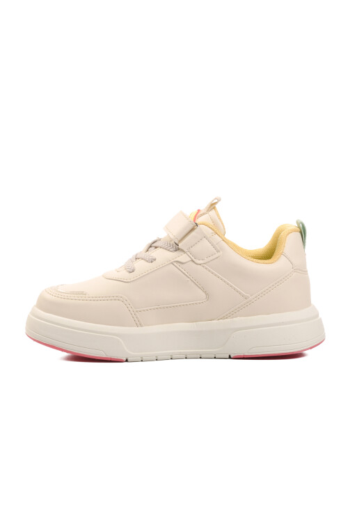 Krem-Pudra  Çocuk Spor Ayakkabı 1831 F