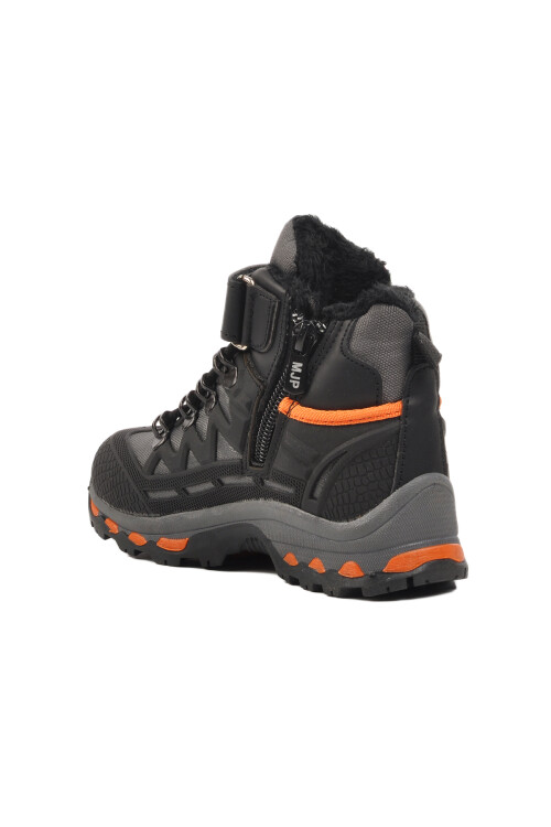 Black-Smoke-Orange Childrens Boots 1831 P