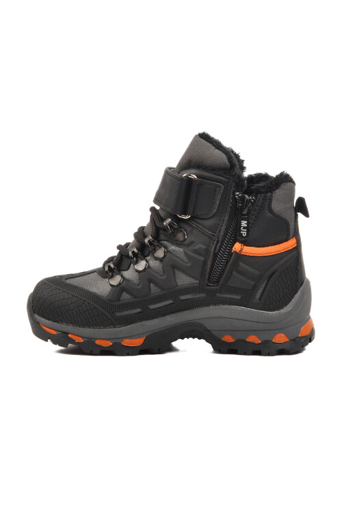 Black-Smoke-Orange Childrens Boots 1831 P