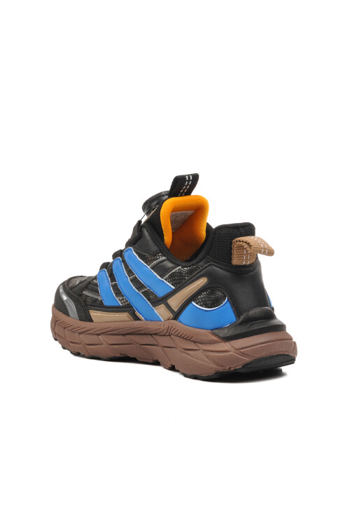 Siyah-Cat Sarı Çocuk Spor Ayakkabı 1843 F