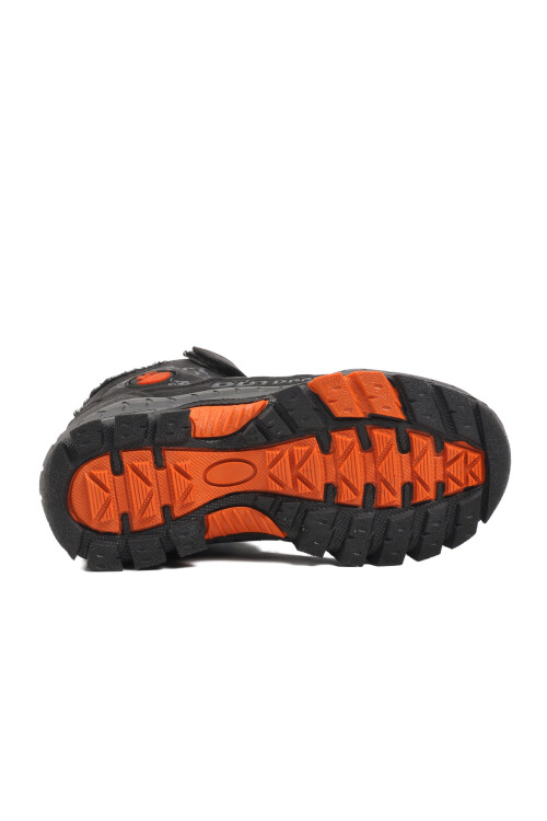 حذاء أطفال أسود برتقالي 2040 F