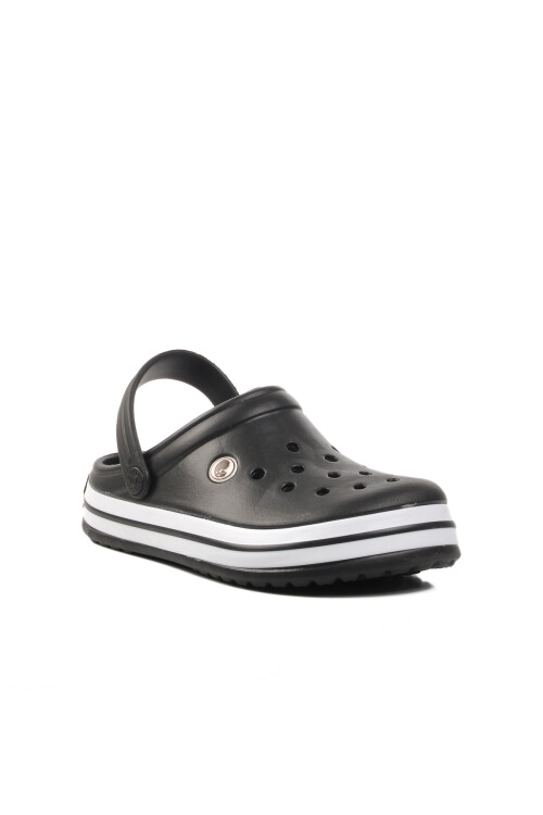 Siyah Eva Hafif Unisex Sabo Terlik 214 G