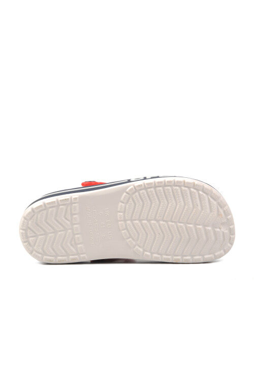 White Eva Lightweight Mens Sabo Slippers 216 M