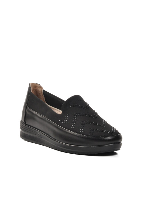 Siyah Jel Taban Anatomik Kadın Casual Ayakkabı 219 Z