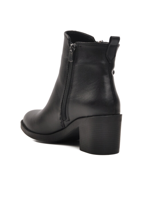 Black Skin Womens Boots 224547 Z