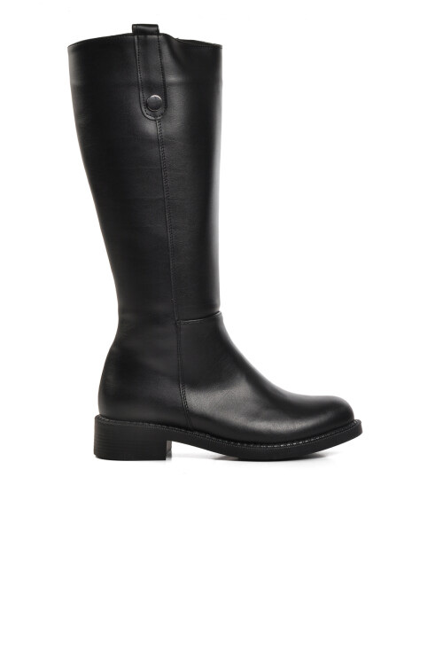 Siyah Cilt  Kadın Çizme 224551 Z