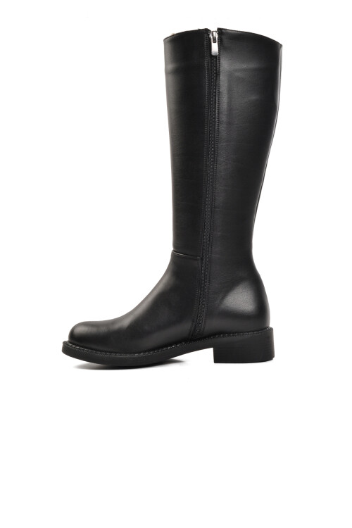 Siyah Cilt  Kadın Çizme 224551 Z