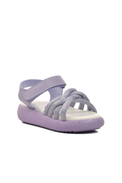Lilac Orthopedic Girls Sandals 24-401 P