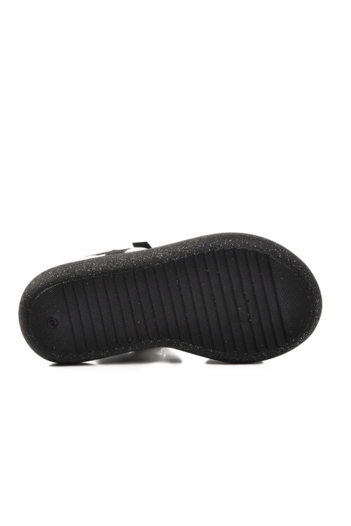 Siyah Ortopedik Kız Çocuk Sandalet 24-402 P