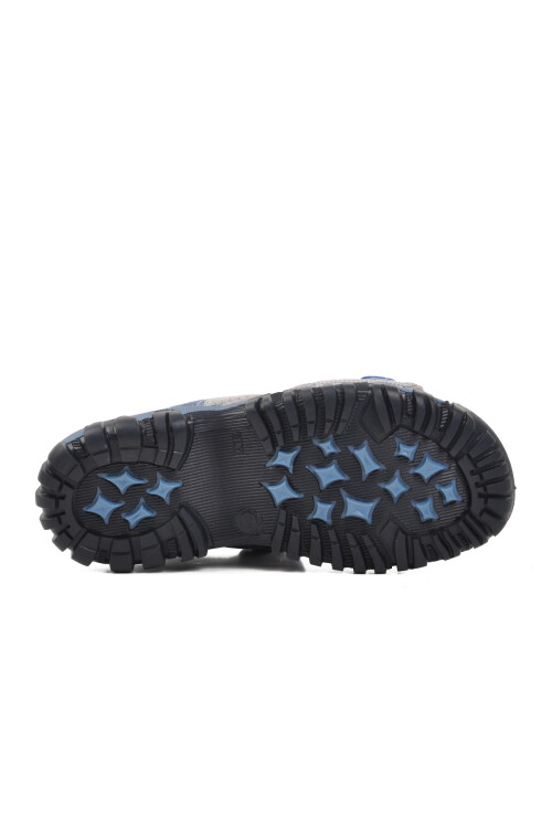 Navy Blue Orthopedic Boys Sandals 24-410 F