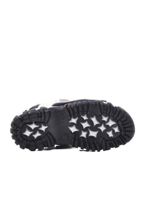 Lacivert Beyaz Ortopedik Erkek Çocuk Spor Sandalet 24-410 P