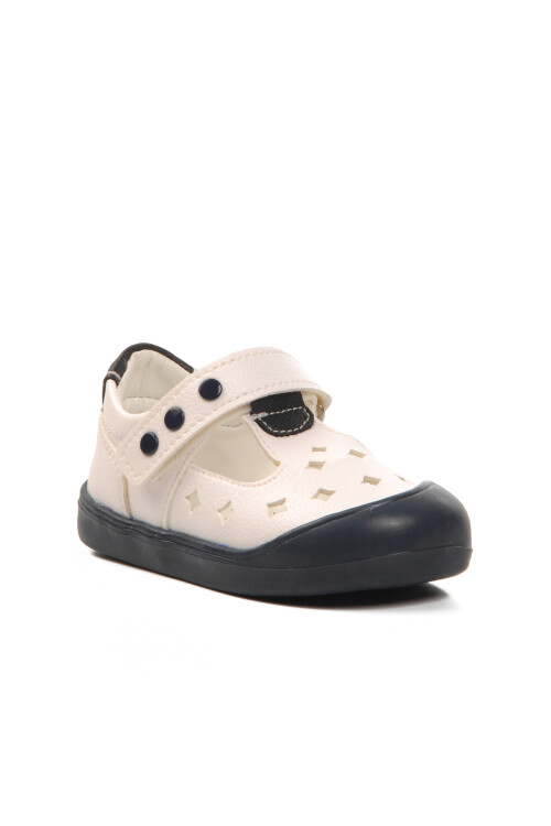 AyakmodWhite Orthopedic Baby Shoes 24-414 IA