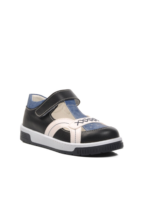 حذاء تقويم العظام للأولاد أزرق داكن مقاس 24-416 F