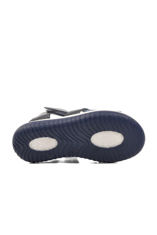 صندل تقويمي للعظام للأولاد باللون الأزرق الداكن 24-998 P