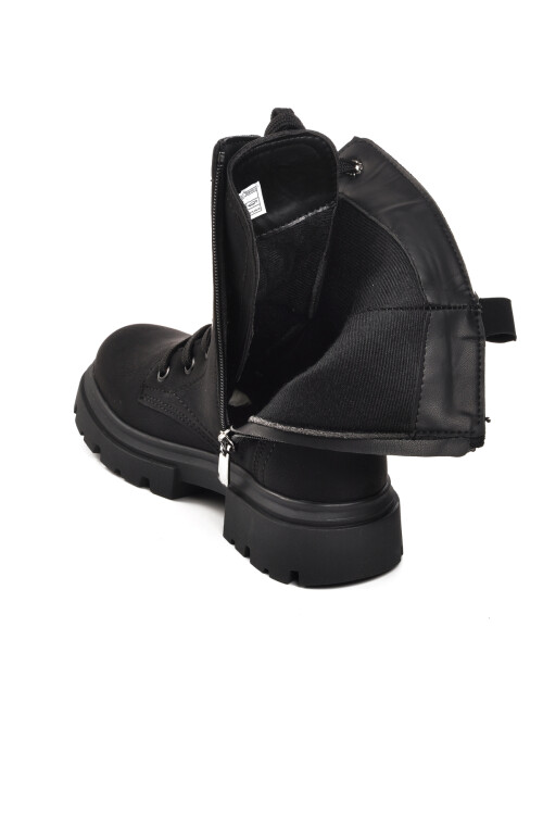 حذاء أطفال أسود-زمردي 24028 F