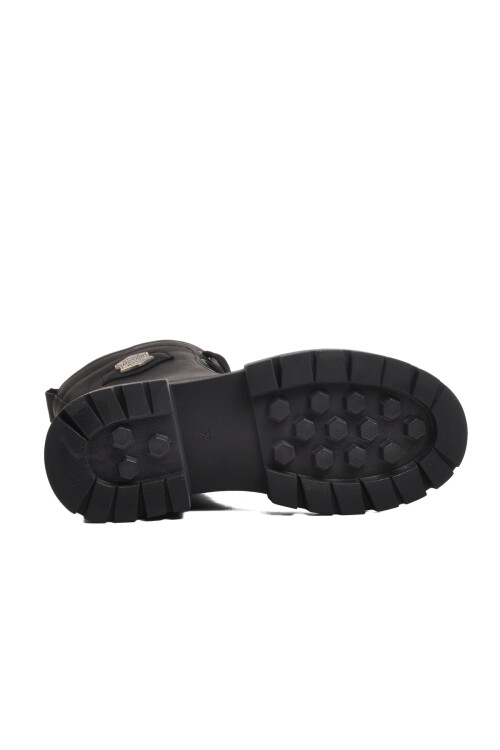 حذاء أطفال أسود-زمردي 24028 F