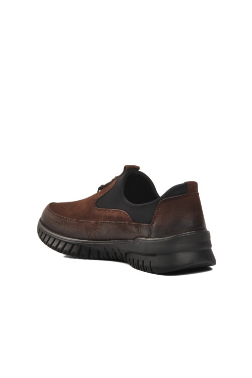 Brown Nubuck Womens Casual Shoes 24400001K Z