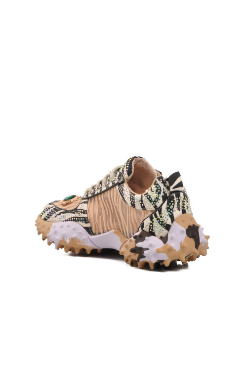 Bej  Kadın Spor Ayakkabı 24K351-1 Z