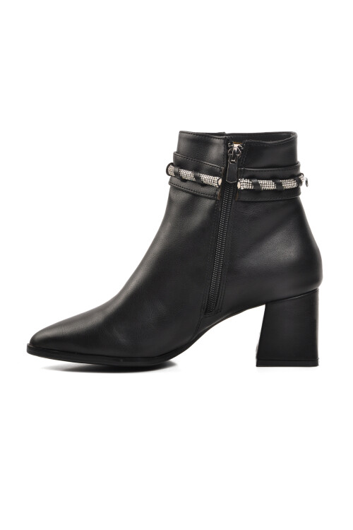 Black Fleece Lined Womens Boots 276515 Z