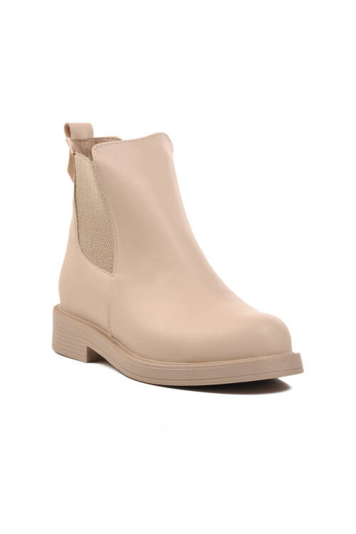 Beige Skin Womens Boots 284073 Z
