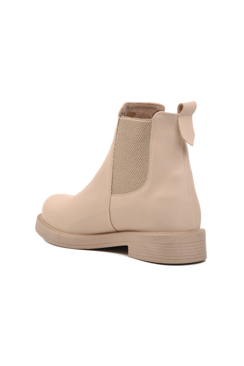 Beige Skin Womens Boots 284073 Z