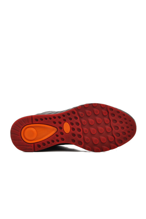 Siyah Hakiki Deri Ortopedik Erkek Casual Ayakkabı 28837 M